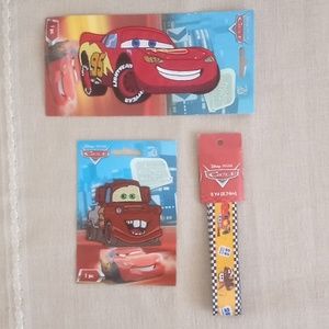 Disney Pixar CARS appliques and ribbon. New in package
